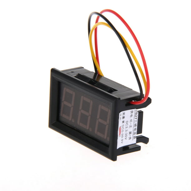 Red LED Panel Meter Mini Digital Voltmeter DC 0V To 99.9V TOP